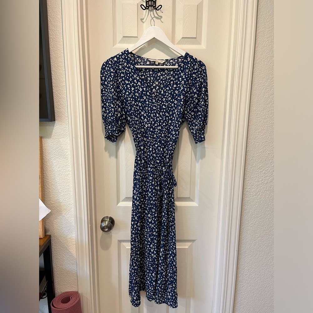 Floral midi dress